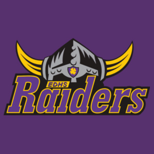 EDHS Raiders - TT Unisex Ring Spun Combed Cotton T-Shirt Design